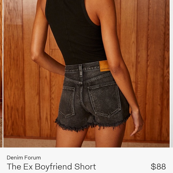 Denim Forum Ex-Boyfriend short - Picture 4 of 4